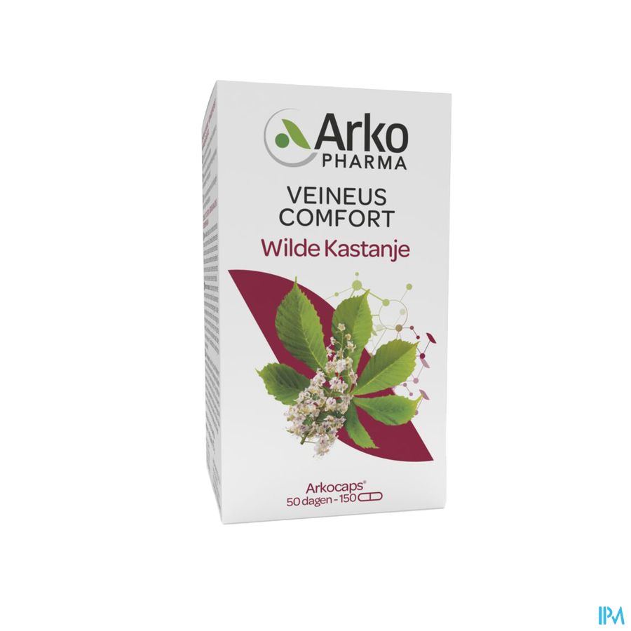 Arkopharma Arkogélules Marronnier D'Inde Confort veineux 150 Gélules Végétales