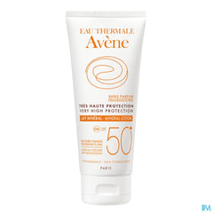 Eau Thermale Avène - Lait minéral SPF50+ Soins solaires MINERAUX