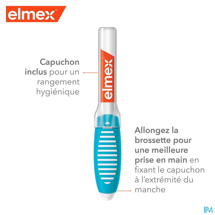 Elmex Set Brossettes Interdentaires Iso 3 1,1mm 8