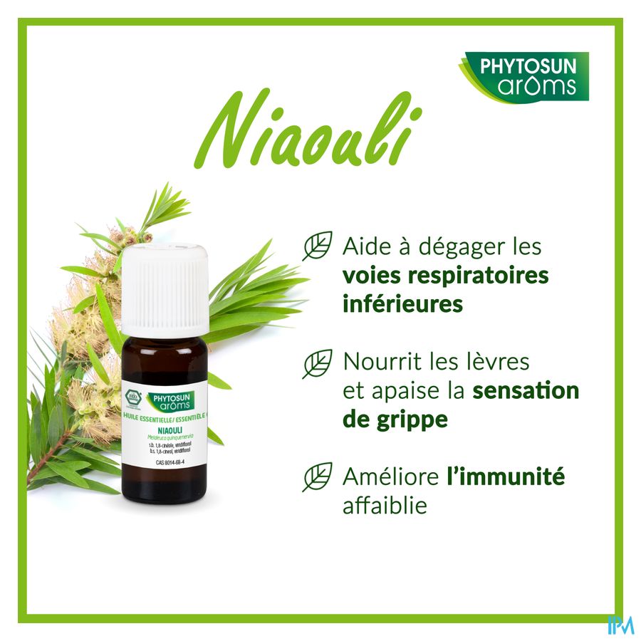Phytosun® Huile Essentielle Niaouli Bio 10ml