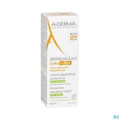 A-DERMA - EPITHELIALE A.H ULTRA SPF50+ CREME REPARATRICE ET PROTECTRICE ANTI-MARQUES - Peaux fragilisées, anti-marques cicatricielles et pigmentaires, post-acte dermatologique ou esthétique superficiel 100ml