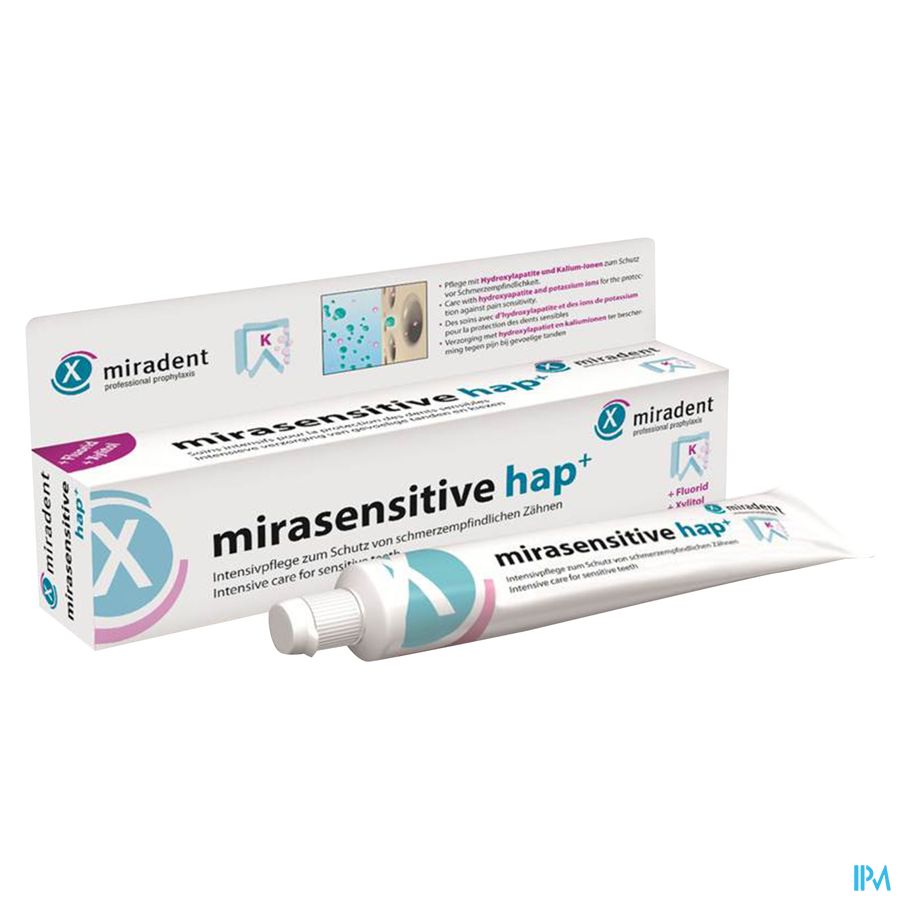 Miradent Mirasensitive Hap+ Dentifrice 50ml