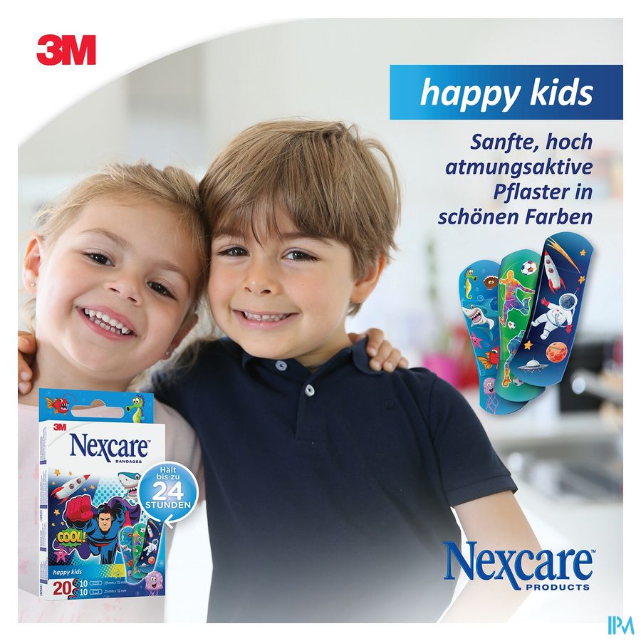 Nexcare Happy Kids Boys 20