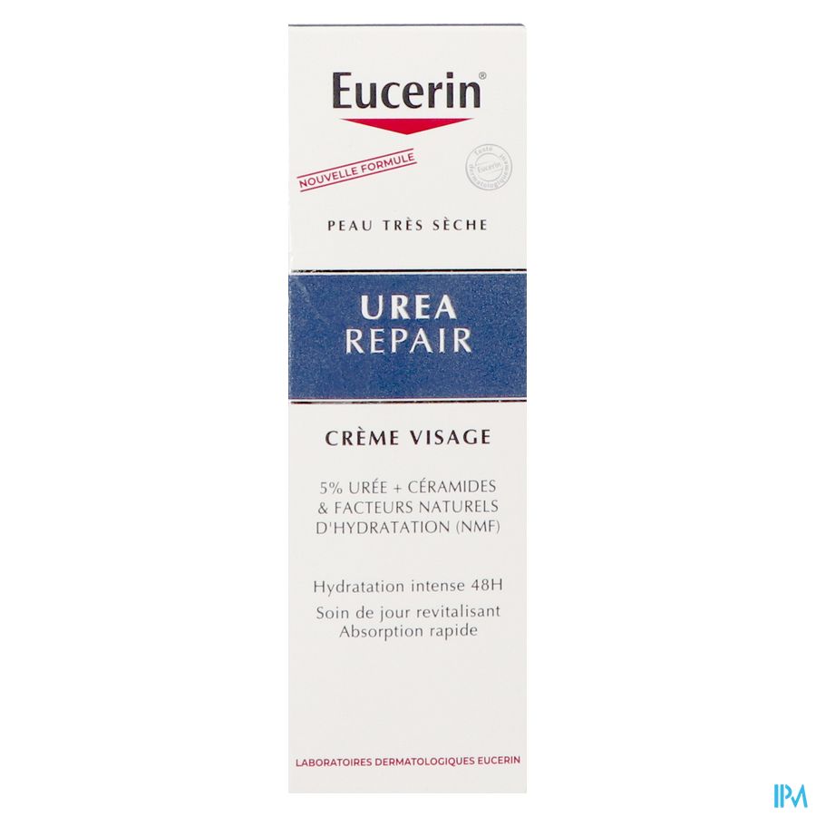 Eucerin Urearepair Cr Visage 5% Uree Tube 50ml Nf