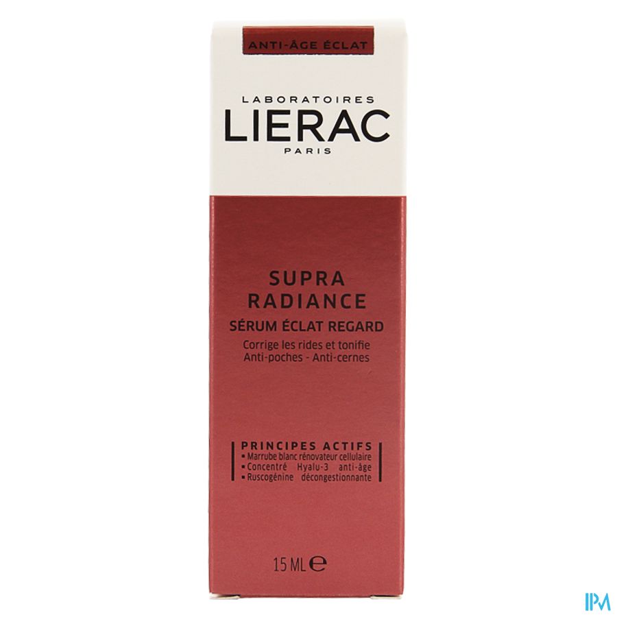 Lierac Supra Radiance Yeux Fl Pompe 15ml