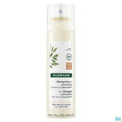 Klorane Shampoing sec teinté extra-doux - Cheveux châtains à bruns - à l'Avoine & Céramideᴸᴵᴷᴱ