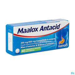 Maalox Antacid 200/400 Comp 40