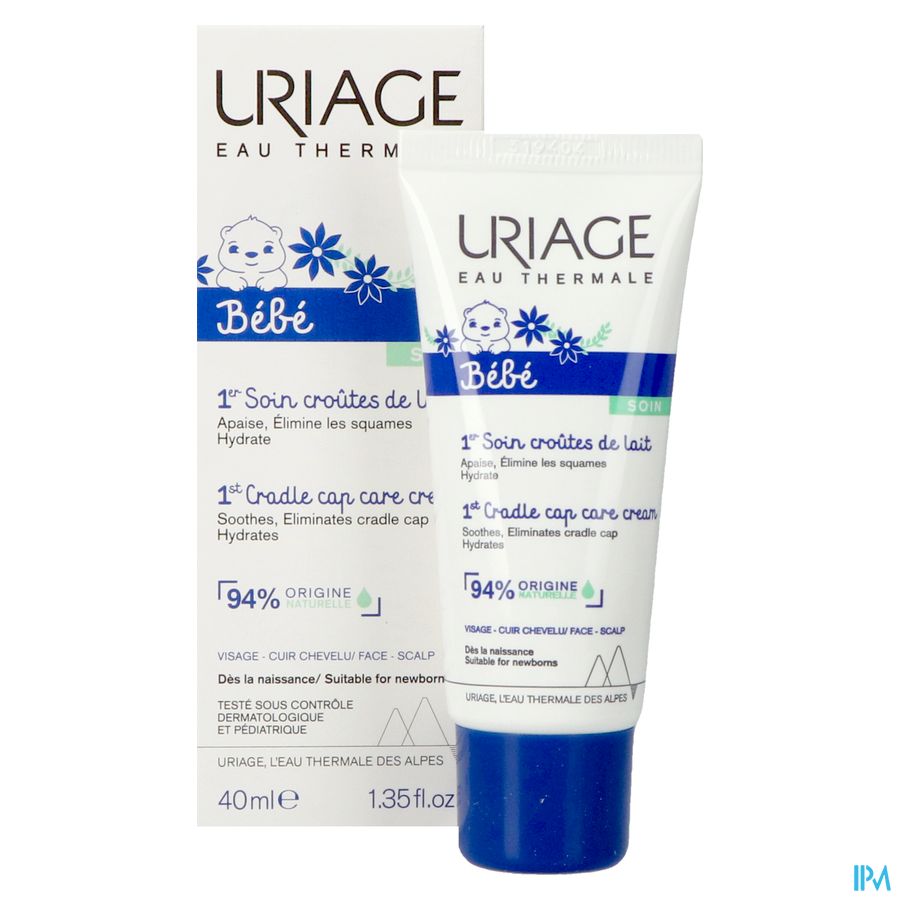 Uriage Bb Soin Croutes De Lait Creme Tube 40ml