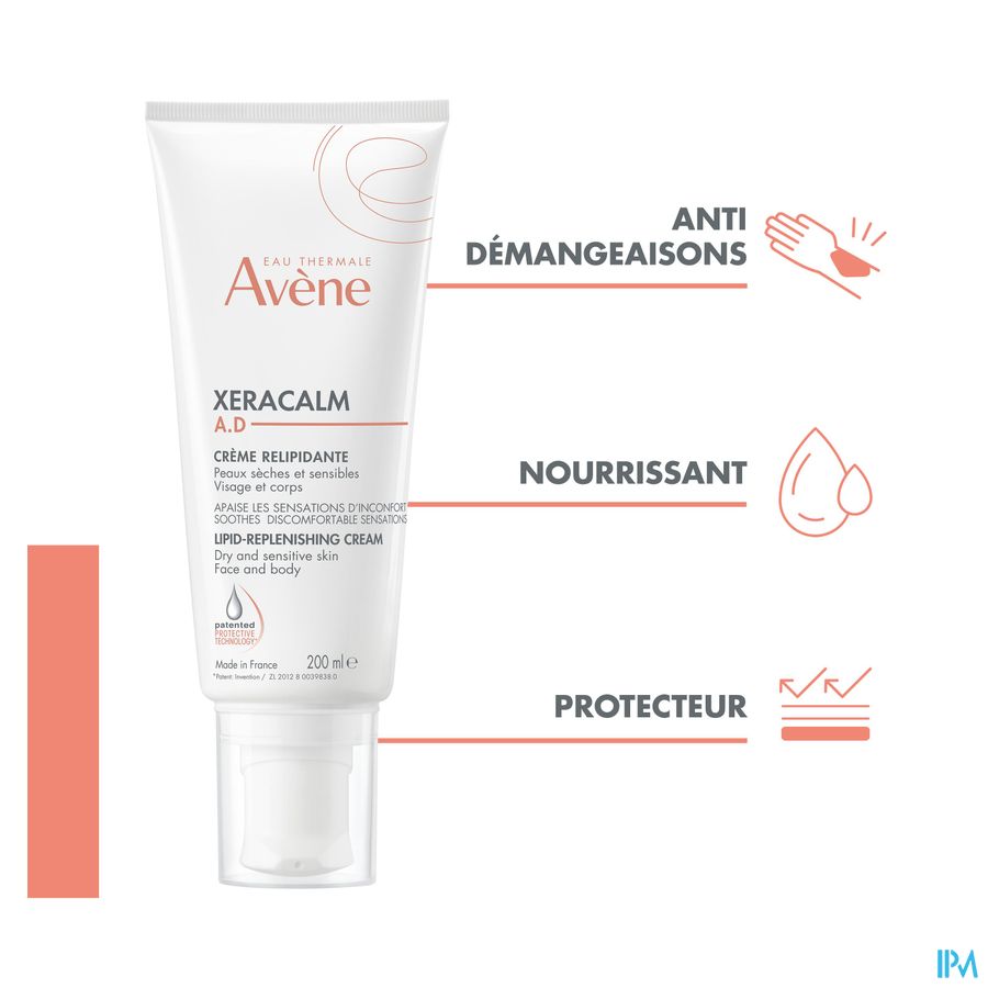 Eau Thermale Avène Crème relipidante XERACALM A.D