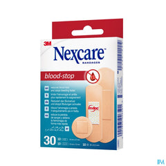 Nexcare 3m Bloodstop Assorted 30 N1730as