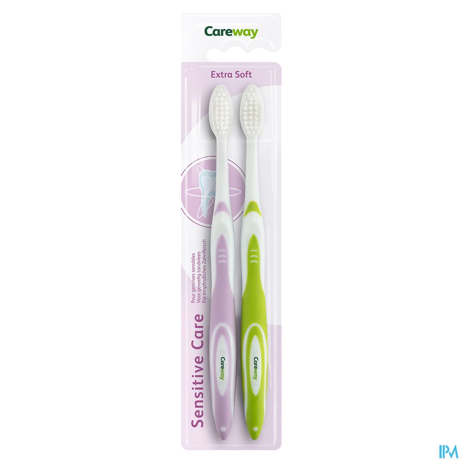 Careway Oral Brosse Dents Extra Soft Duopack