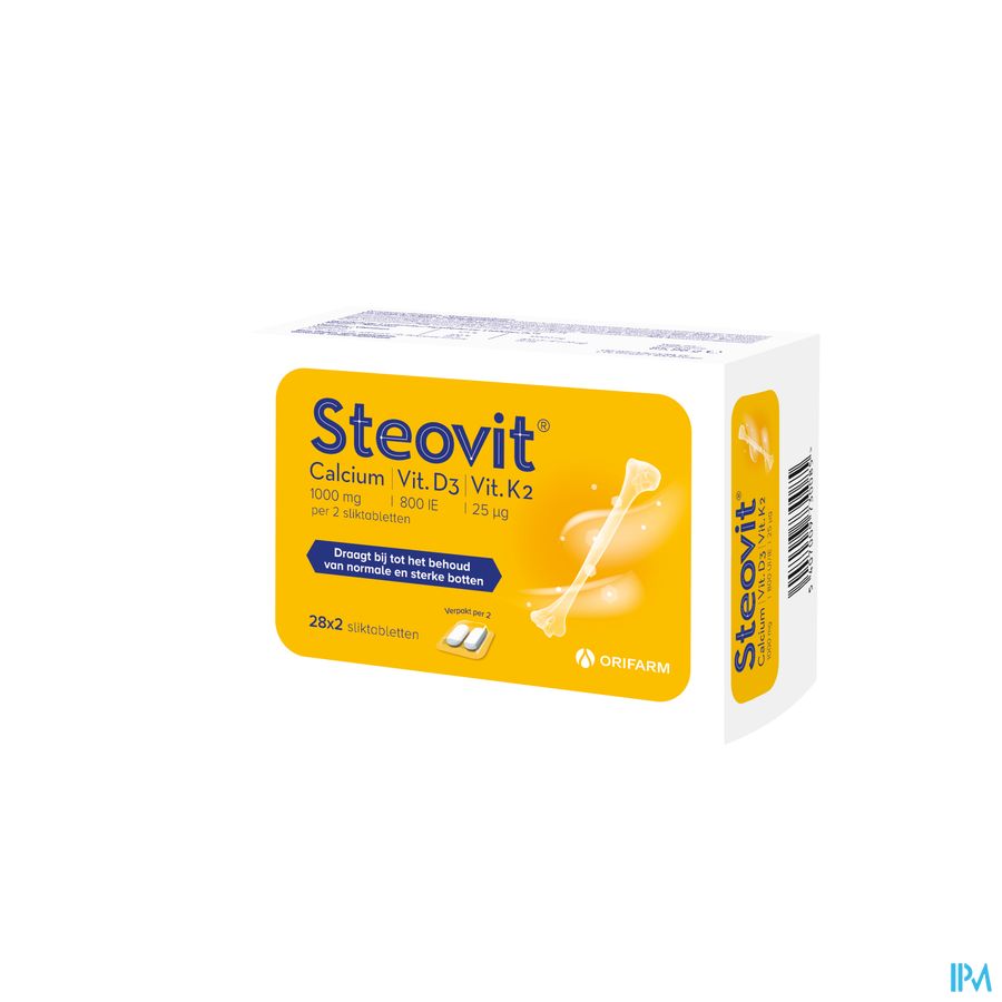 Steovit Calcium/vitd3/vit K2 1000mg/880iu Comp2x28