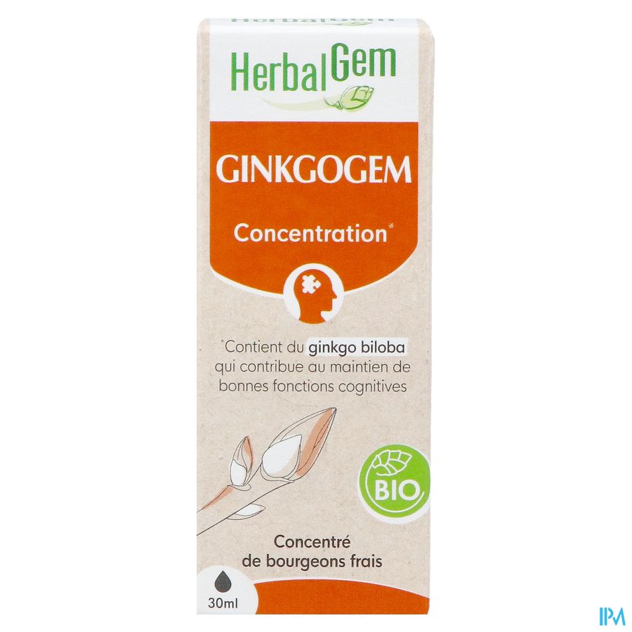 Herbalgem Ginkgogem Bio 30ml