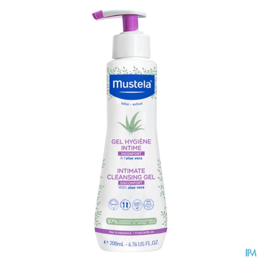 Mustela gel hygiène intime 200 ml