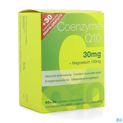 Coenzyme Q10 30mg+mg Comp 90+ Comp 30 Grat.revogan