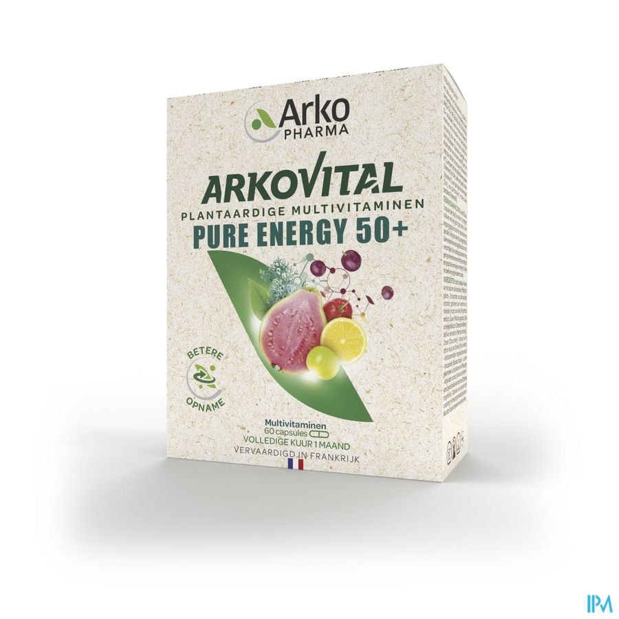 Arkovital Pure Energy 50+ Caps 60