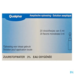 Eau Oxygenee Stabilisee 3% Unit Dose 20x5ml