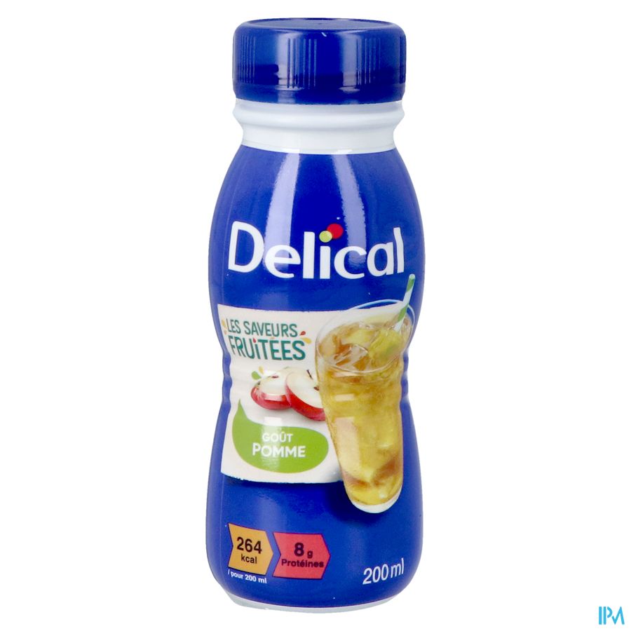 Delical Boisson Fruitee Pomme 4x200ml