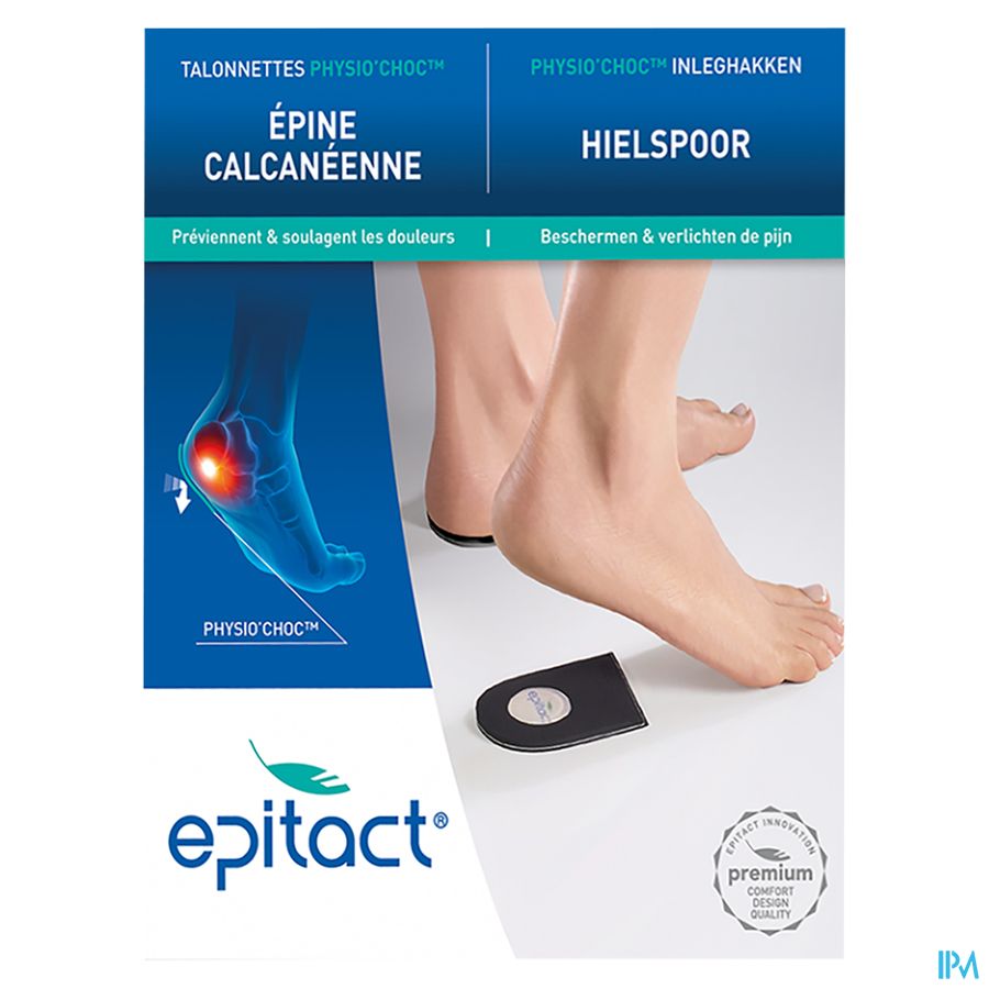 Epitact Talonnette Physio Choc Femme 1 Paire 0661