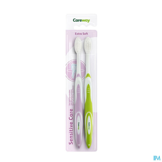 Careway Oral Brosse Dents Extra Soft Duopack