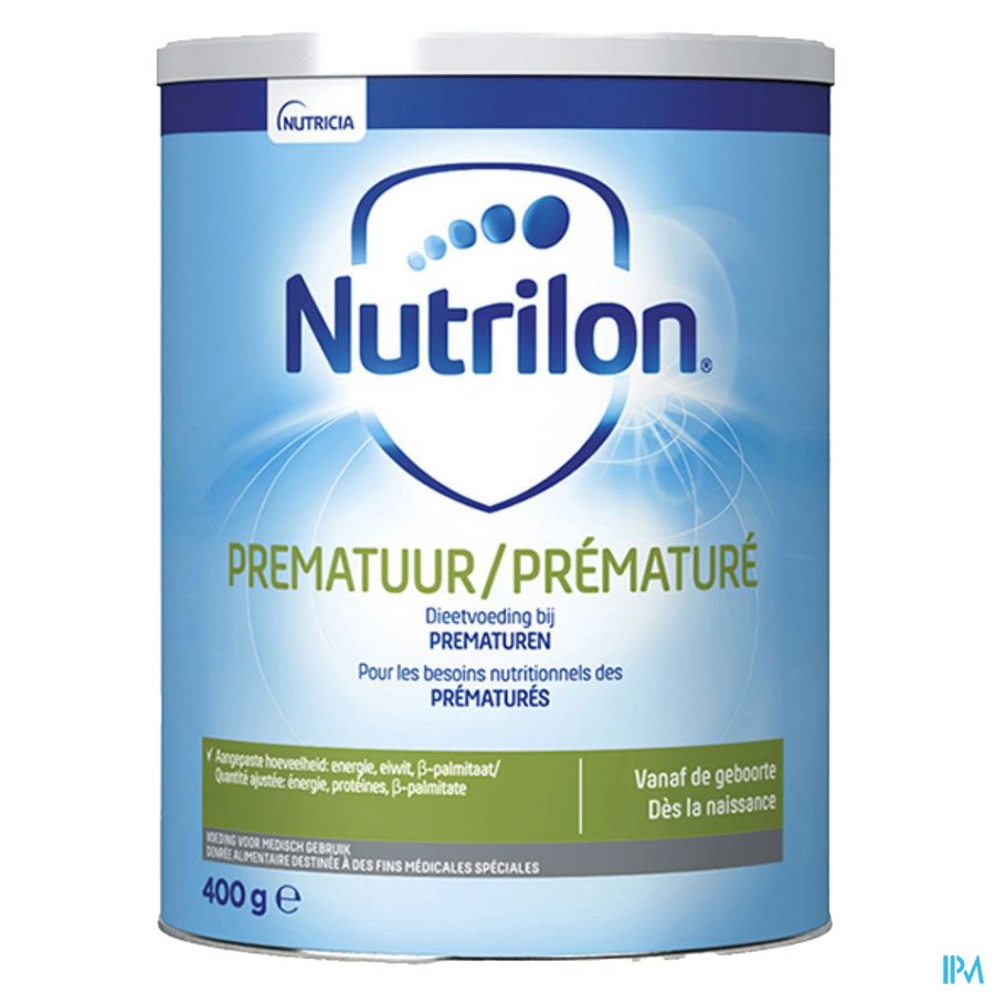 Nutrilon Prématuré | Lait Bébé dès la naissance  | Lait en Poudre pour Biberon | Boite 400g