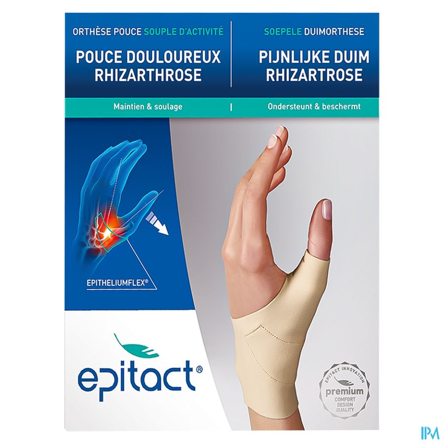 Epitact Orthese Propriocept. Souple Pouce Droit l