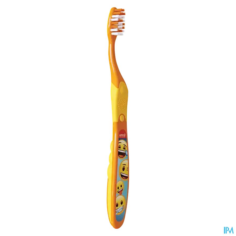 ELGYDIUM Junior Emoji 7 à 12 ans – Brosse à dents enfant