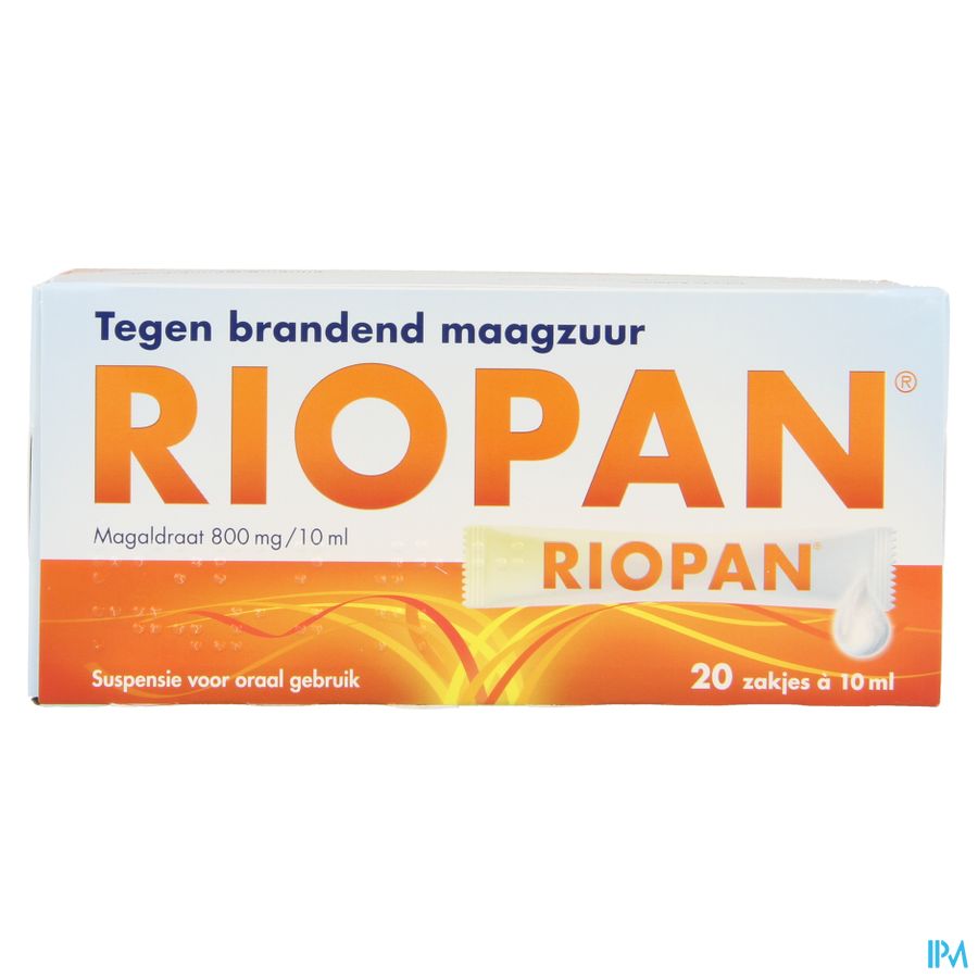 Riopan Gel Sachets Zakjes 20x10ml