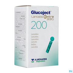 Glucoject l.extra 33g Lancettes 200