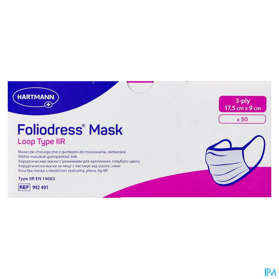 Foliodress Masker Loop Iir 50 9924910
