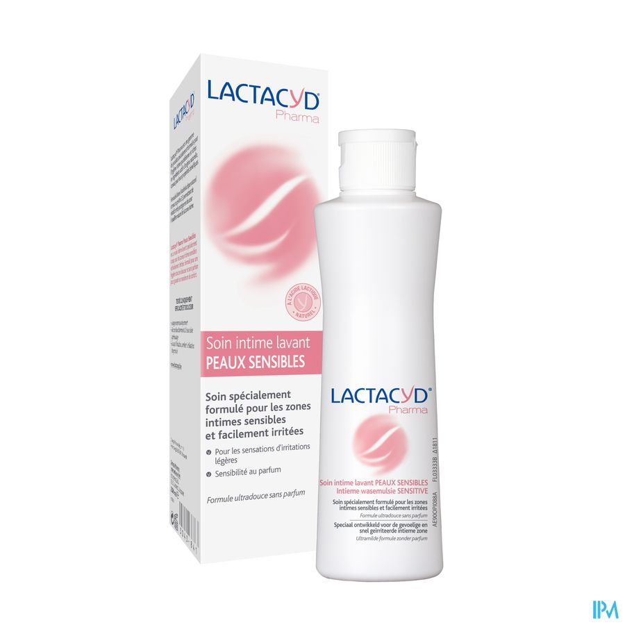 Lactacyd® Pharma Sensitive – Soin Lavant Intime – Usage Quotidien – 250 ml