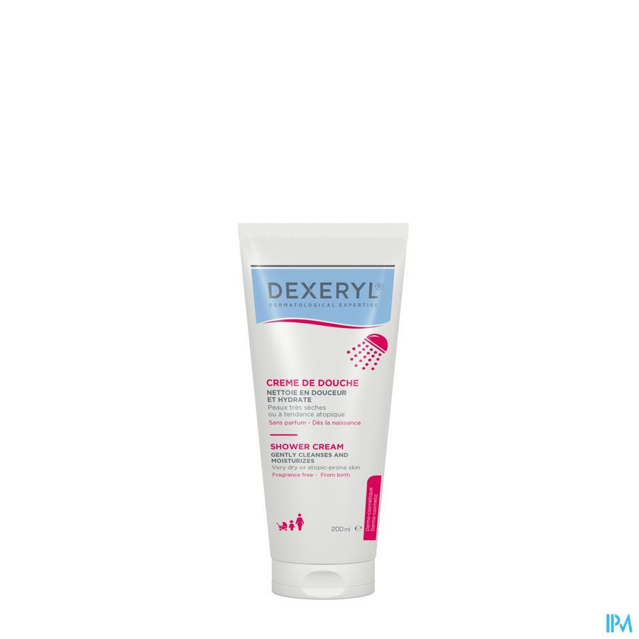 DEXERYL SHOWER Crème de douche 200 ML Hygiène peau sèche et à tendance atopique