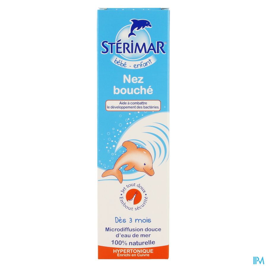 Sterimar Bebe Hypertonique Spray Nasal 100ml