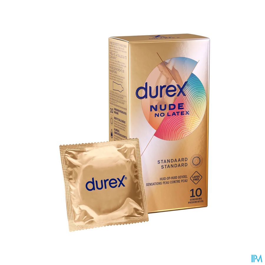 Durex Nude No Latex Preservatifs 10