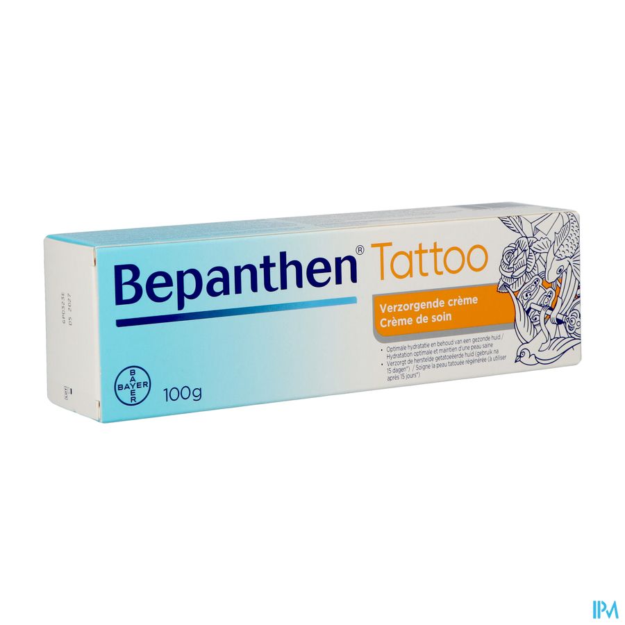 Bepanthen Tattoo Creme Soins Tube 100g