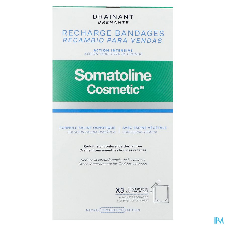 Somatoline Cosm. Bandages Drainant Kit Recharges