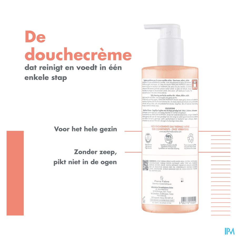 Eau Thermale Avène Crème de douche  XERACALM NUTRITION