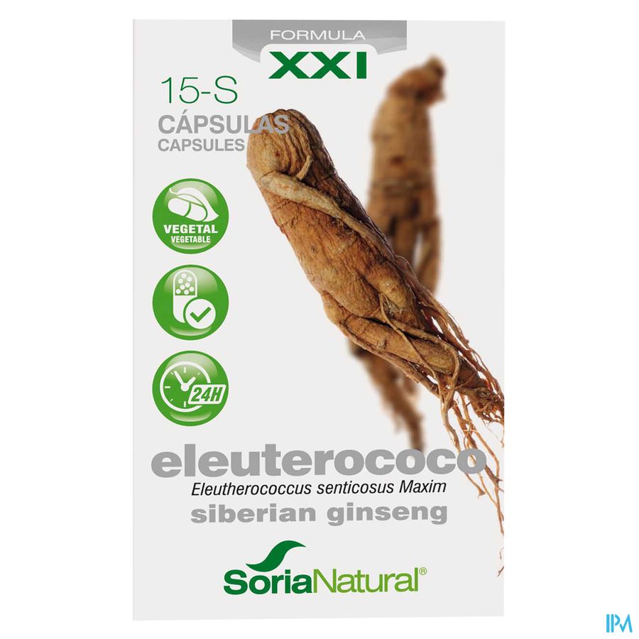 Soria 15-s Eleutherococcus Xxi Caps 30
