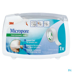 Micropore 3m 12,5mmx9,1m Nouv.derouleur 1530p-0d