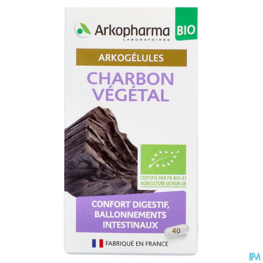 Arkogelules Charbon Vegetal Bio Caps 45