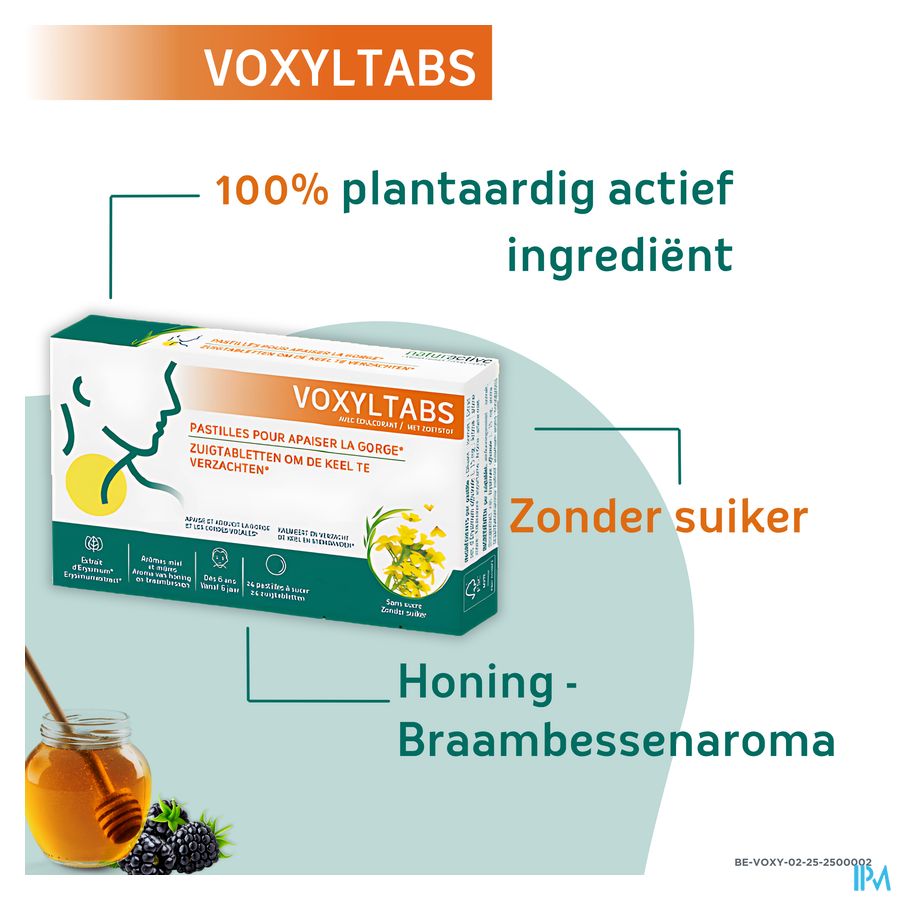 VOXYLTBAS Pastilles pour la gorge