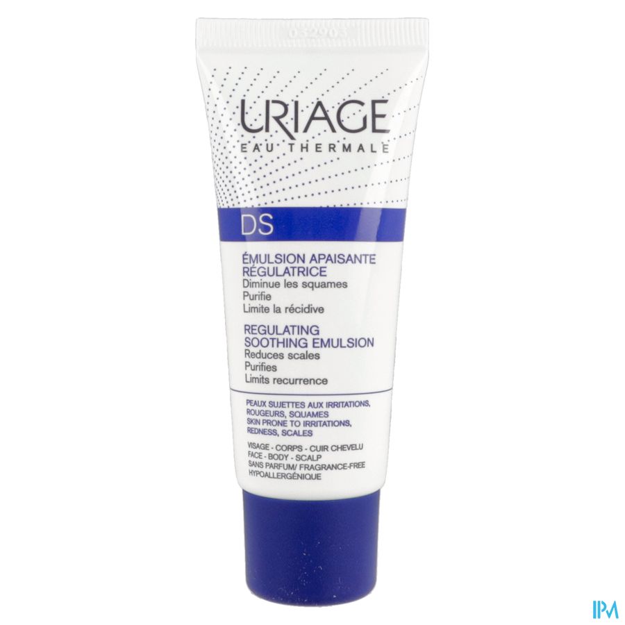 Uriage Ds Emuls Soin Regulateur Tube 40ml