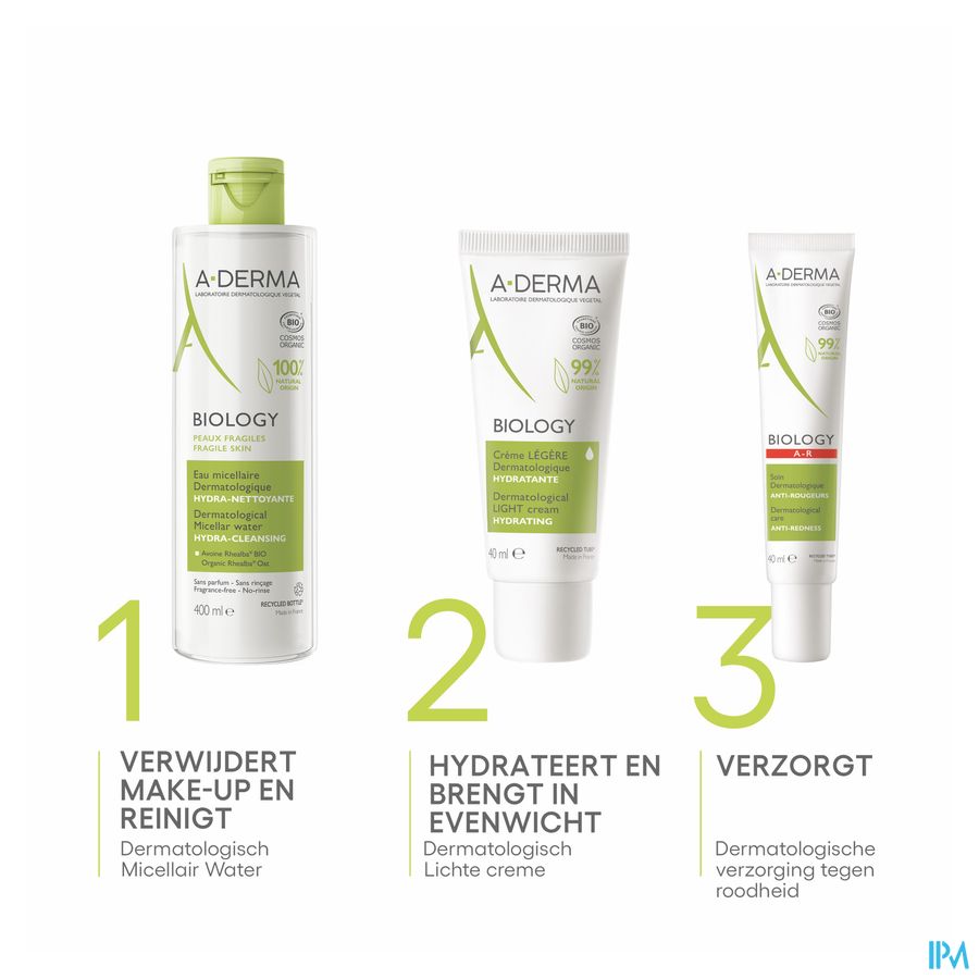A-DERMA BIOLOGY AC EAU MICELLAIRE - Peau mixte, grasse à tendance acnéique, anti-imperfections