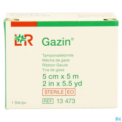 Gazin Meche Gaze Sterile 5cmx5m