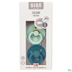 Bibs 2 Sucette Duo Mint/forest Lake 2
