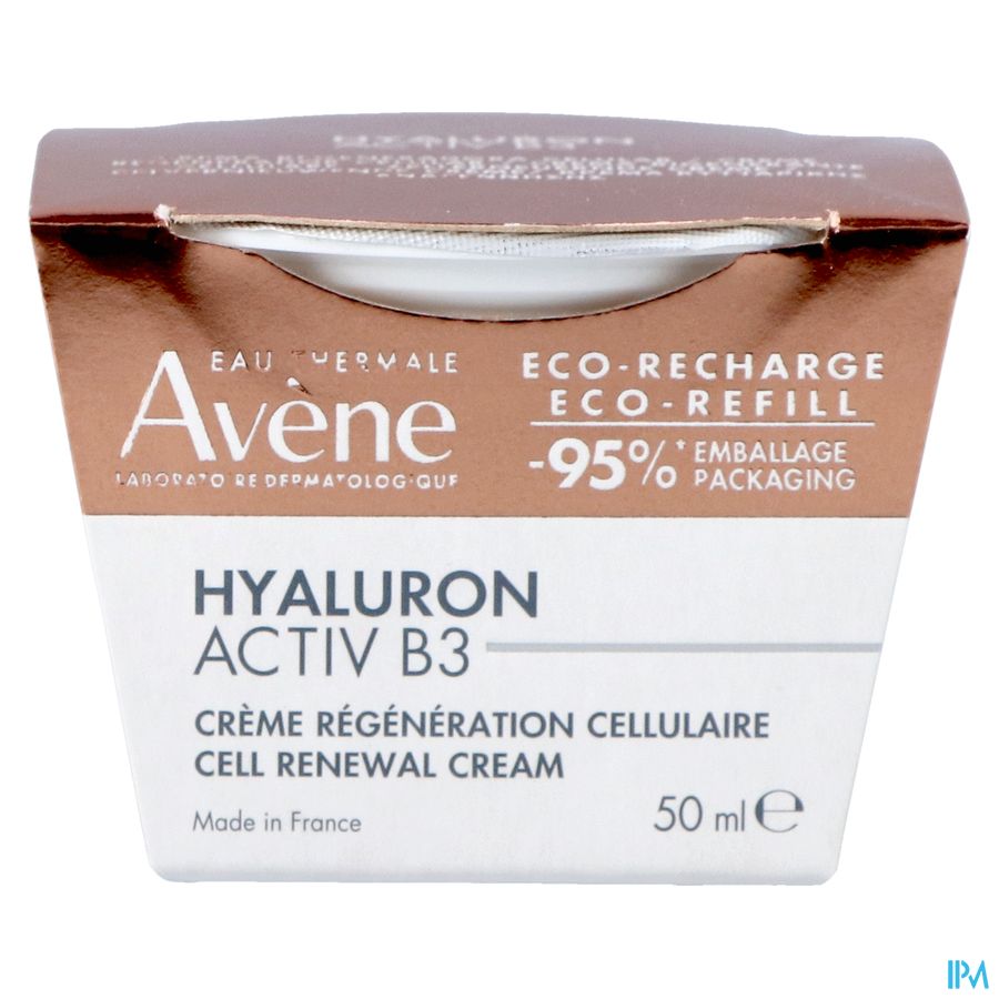 Eau thermale Avène Hyaluron Activ B3 Crème régénération cellulaire Anti-Age acide hyaluronique 50 ml