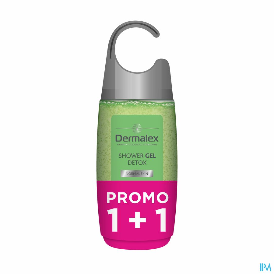 1+1 Dermalex® Shower Gel Detox - 250ml