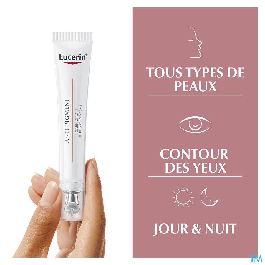 Eucerin Anti-Pigment Soin Contour des Yeux Illuminateur Correcteur de Cernes 15ml