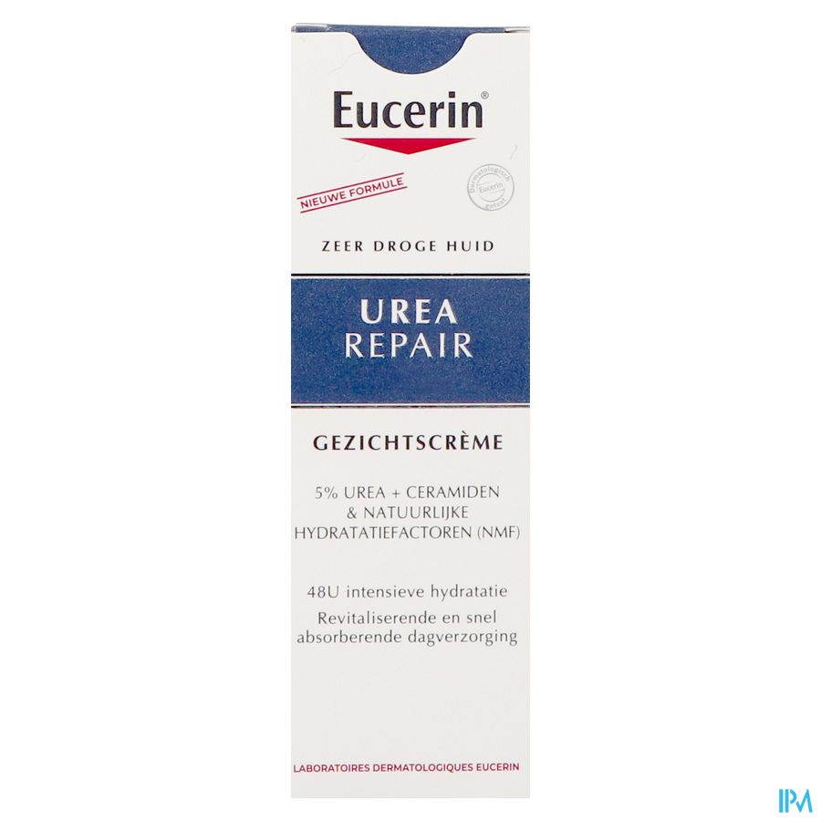 Eucerin Urearepair Cr Visage 5% Uree Tube 50ml Nf