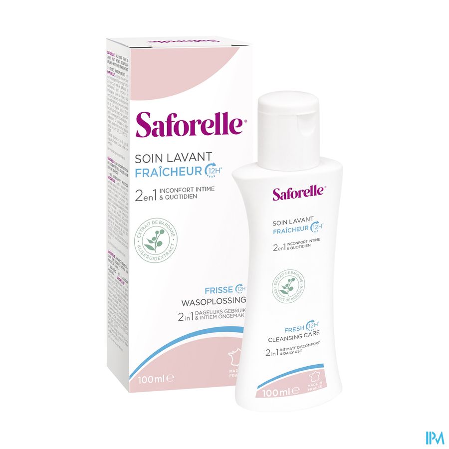 Saforelle Soin Lavant Fraicheur Fl 100ml